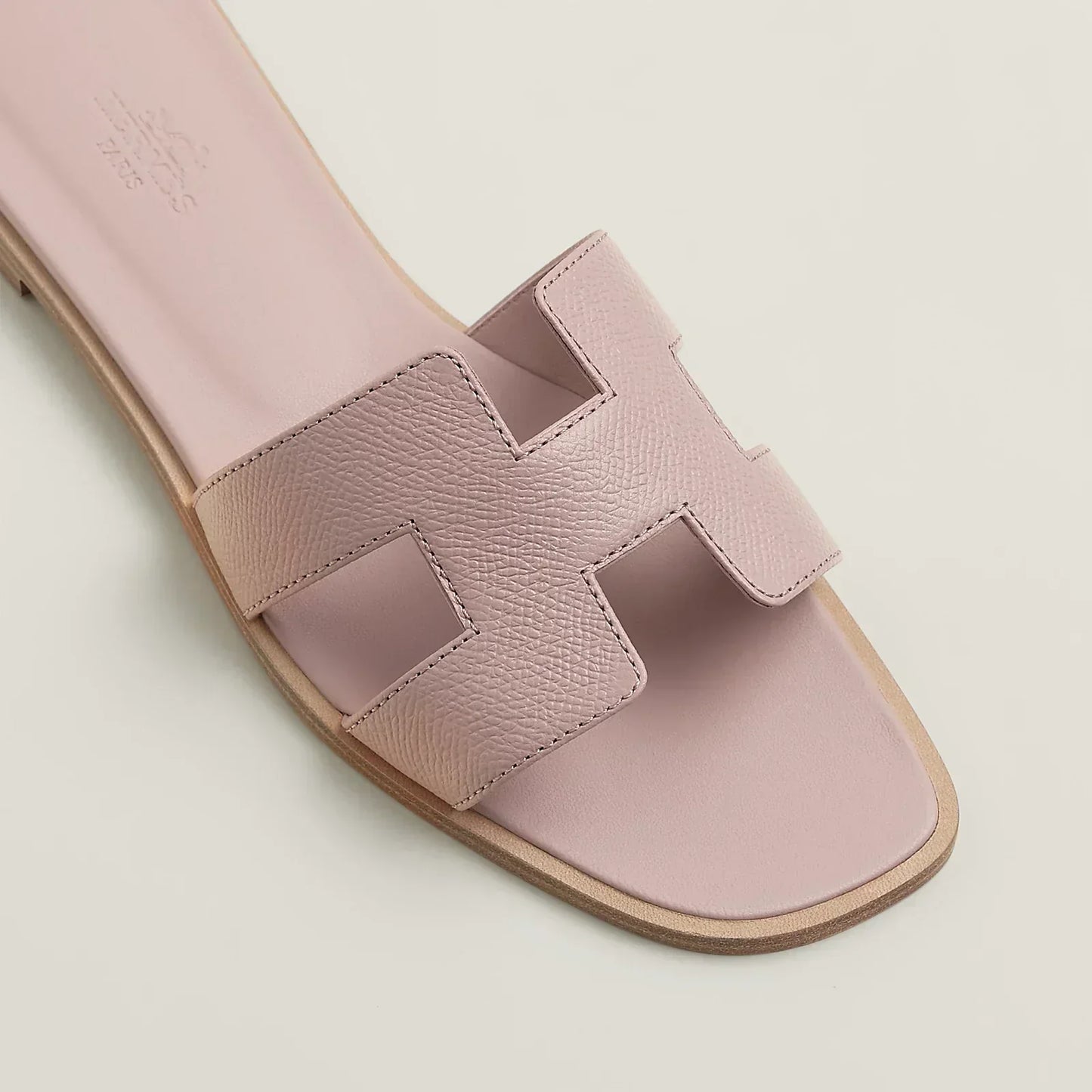 Hermès Sandales Oran - Porcelaine rose