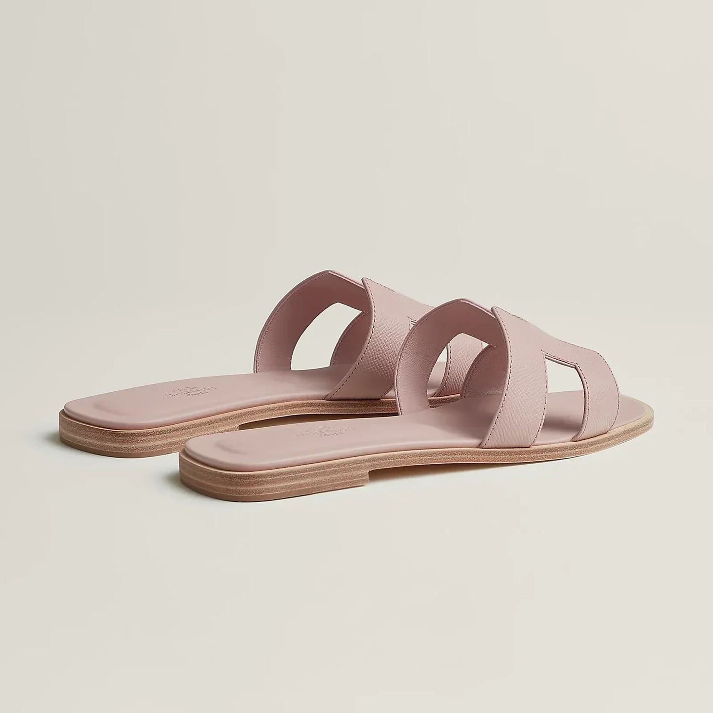 Hermès Sandales Oran - Porcelaine rose