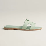 Hermès Sandales Oran - Vert Jade