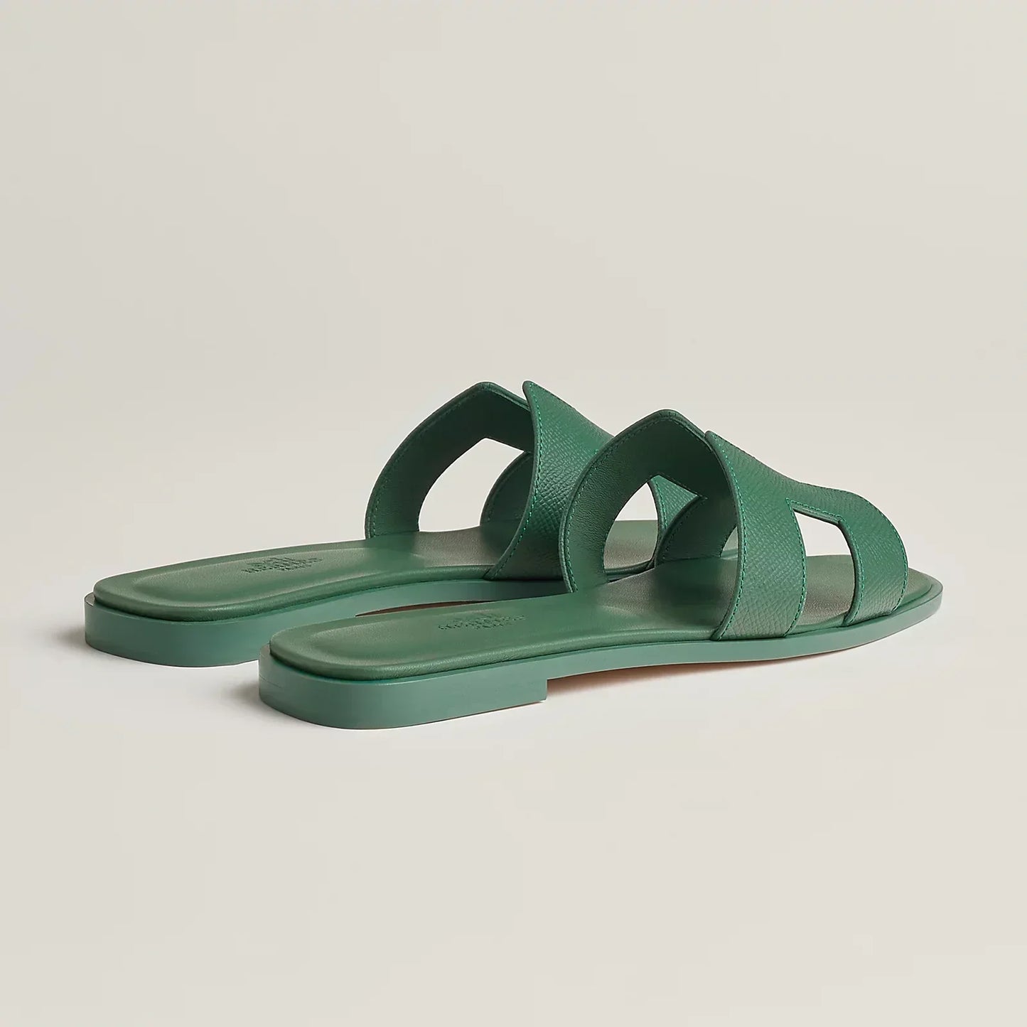 Hermès Sandales Oran - Ivy Green