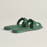 Hermès Sandales Oran - Ivy Green