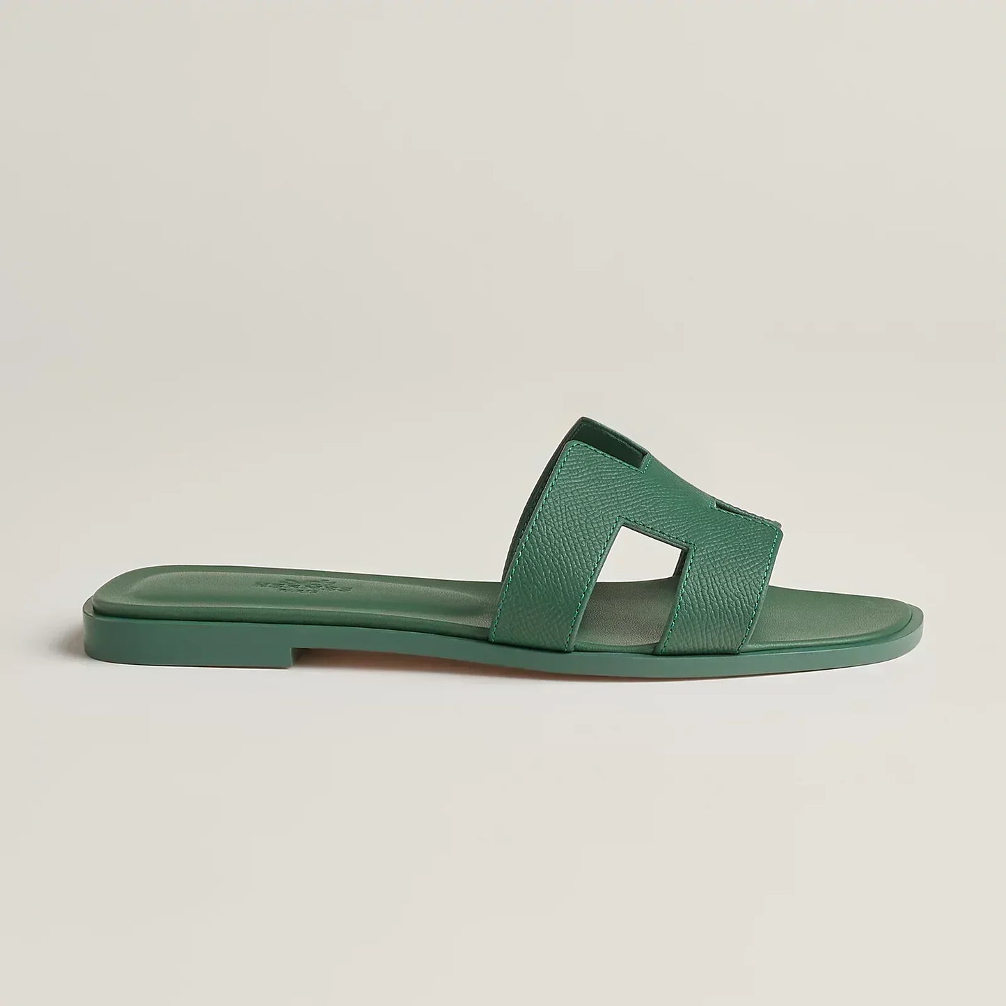Hermès Sandales Oran - Ivy Green