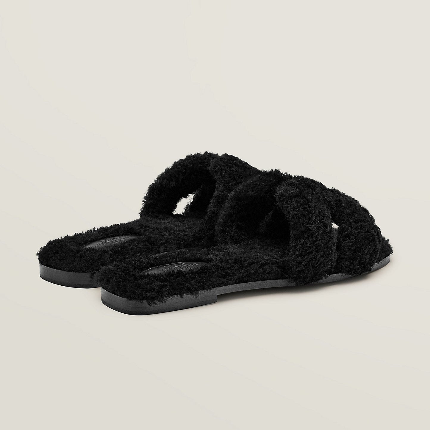 Hermès Sandales Oran - Noir