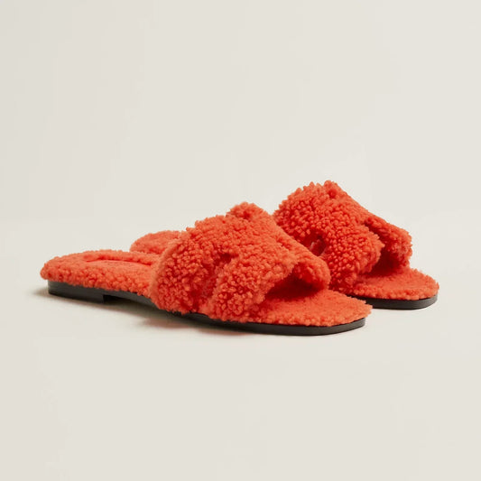 Hermès Sandales Oran - Orange