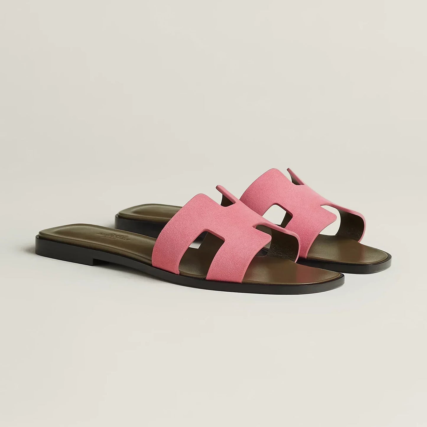 Hermès Sandales Oran - Rose désert
