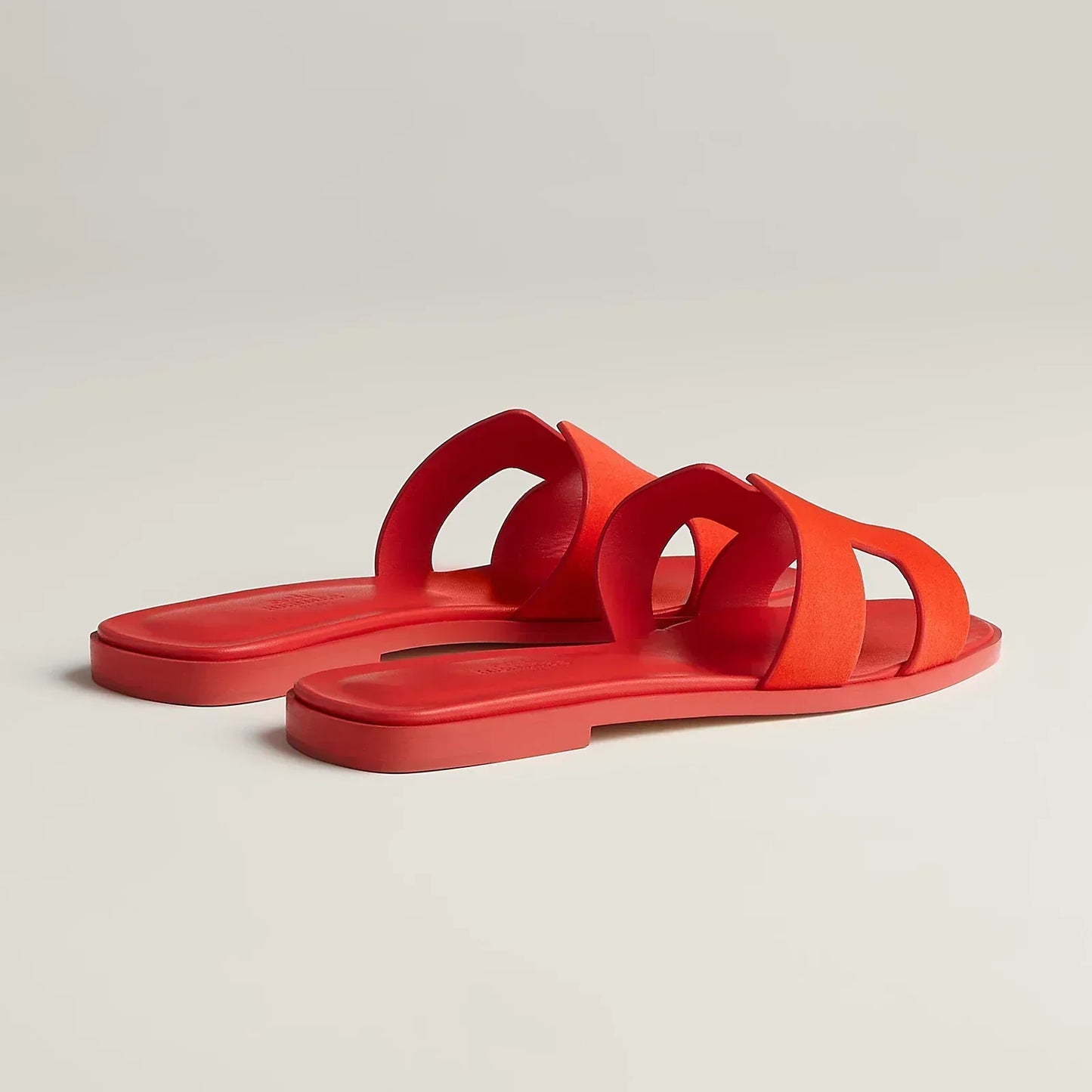 Hermès Sandales Oran - Rouge Grenadine