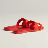 Hermès Sandales Oran - Rouge Grenadine