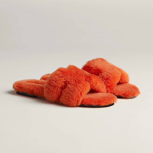 Hermès Sandales Oran - Orange