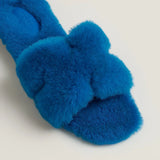 Hermès Sandales Oran - Bleu océan
