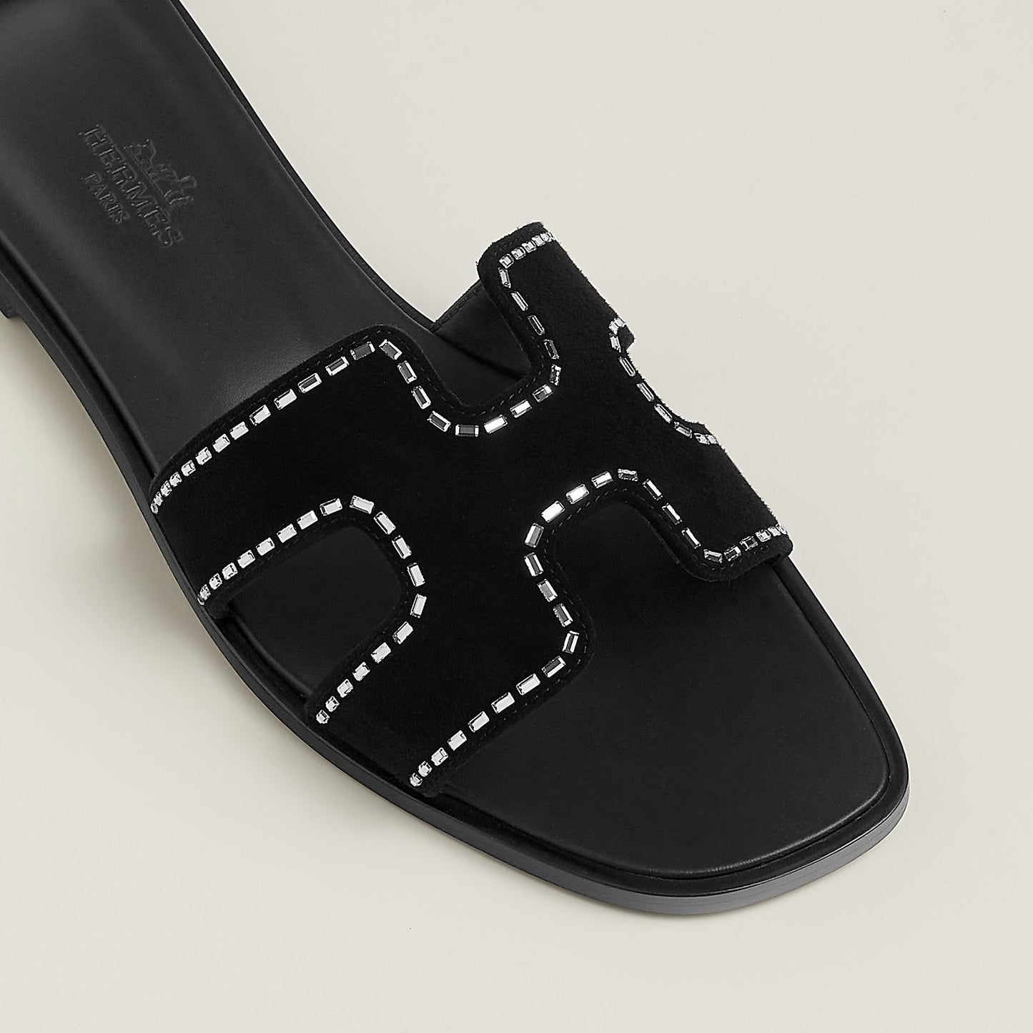 Hermès Sandales Oran - Noir