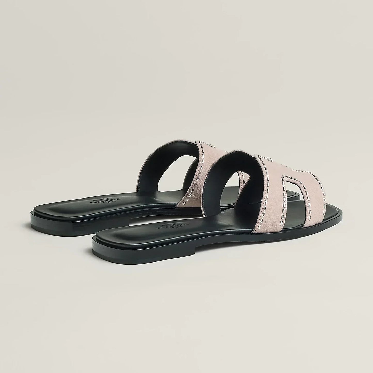 Hermès Sandales Oran - Porcelaine rose