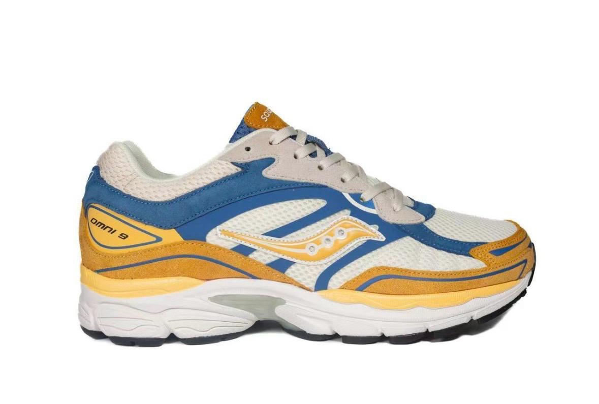 Saucony Progrid Omni 9 Bleu & Jaune