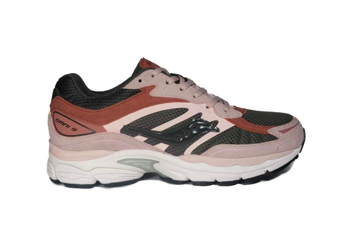 Saucony Progrid Omni 9 Rose & Vert