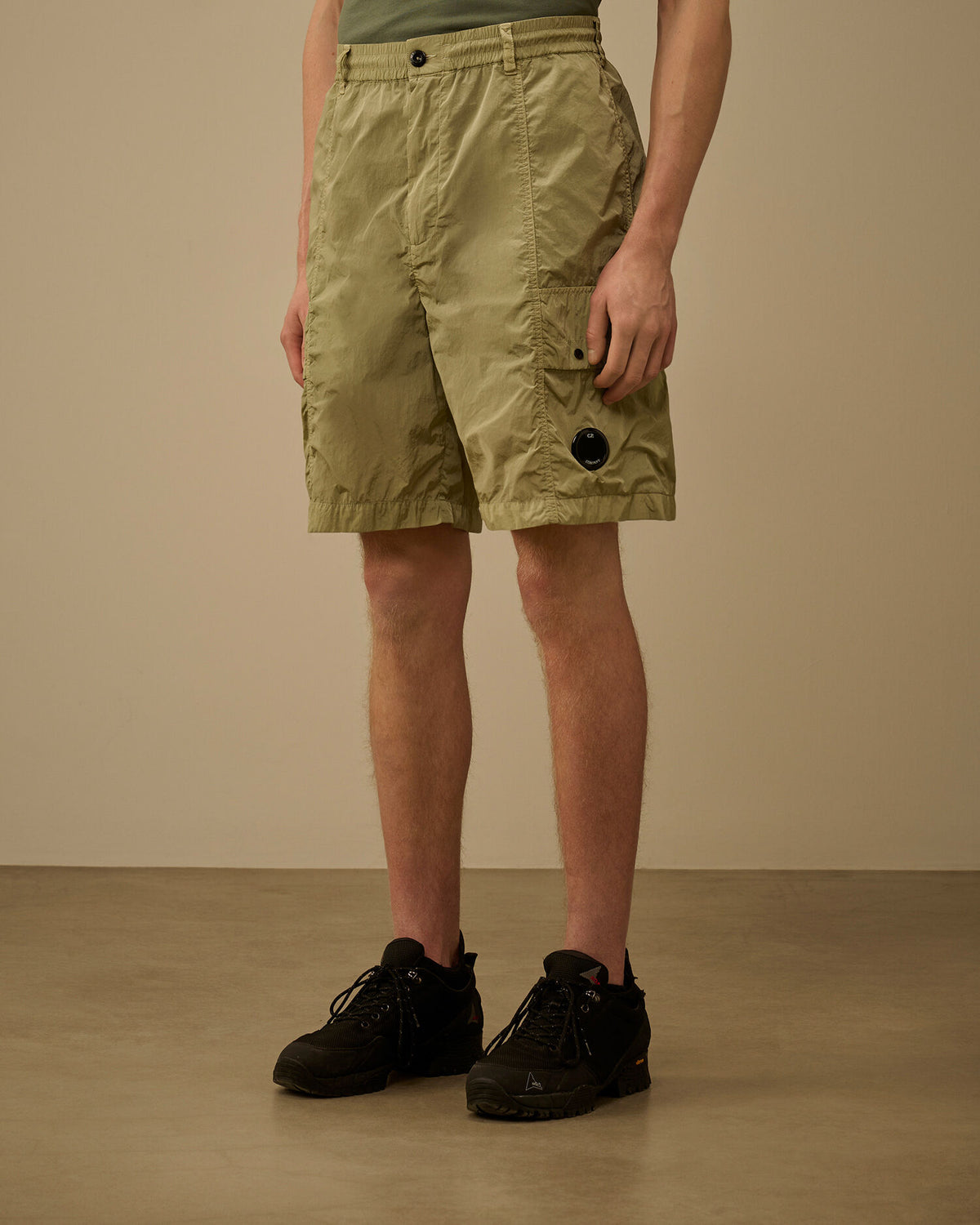 Short cp compagny Moss gray - green