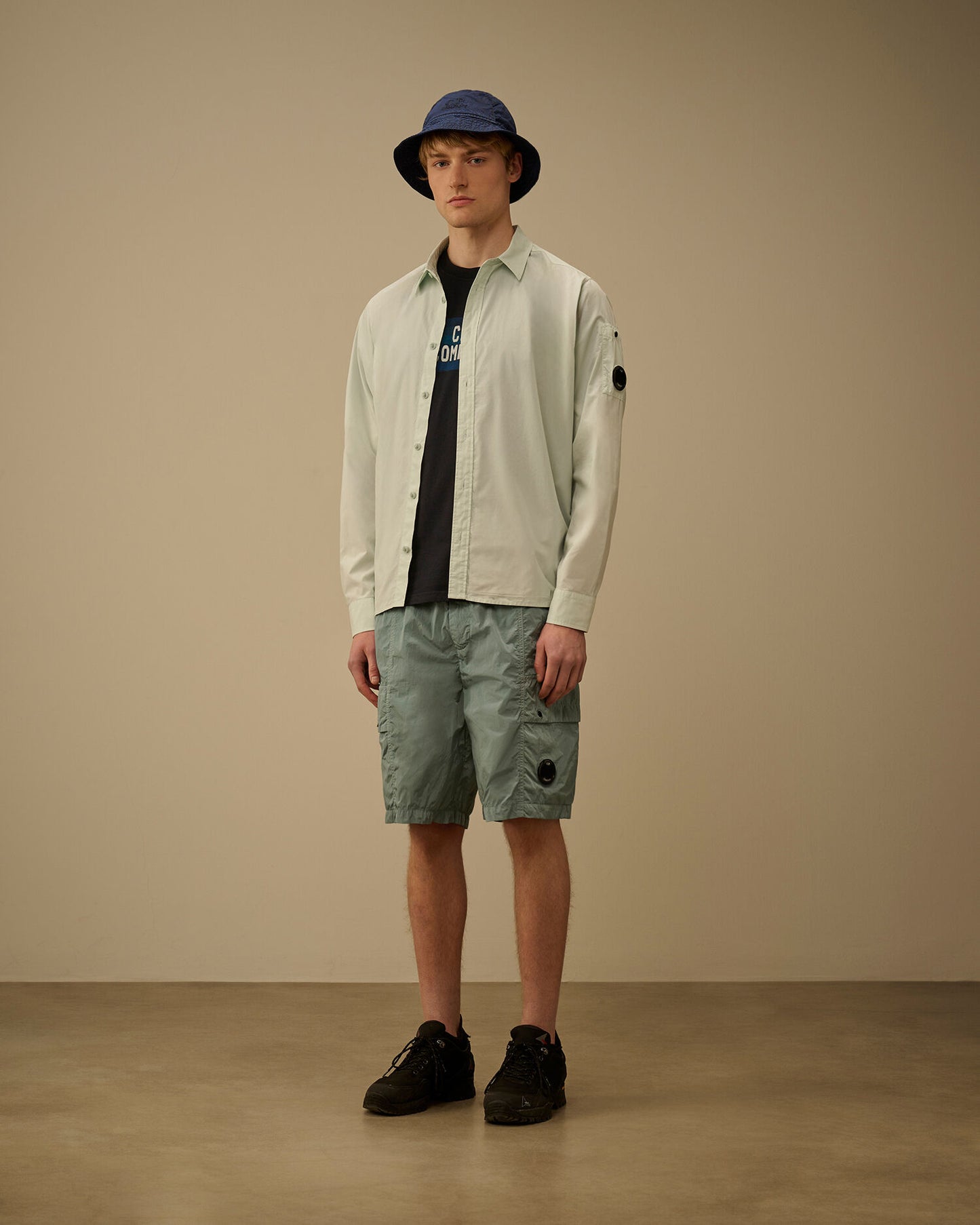 Short cp compagny silver blue